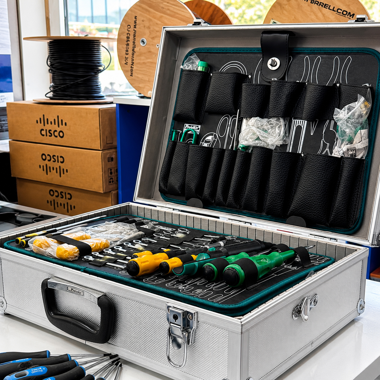 Morrell tools and cables set